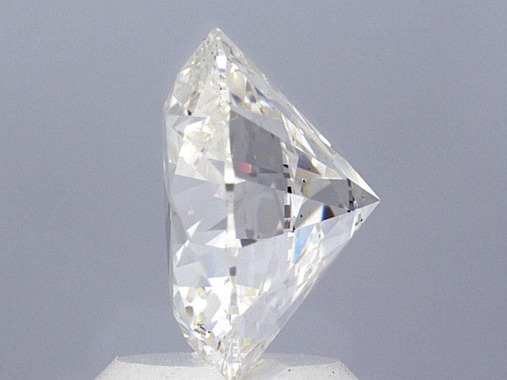 3.01 Carat Ideal Round Brilliant Lab Diamond Engagement Ring - Shape of Brilliant