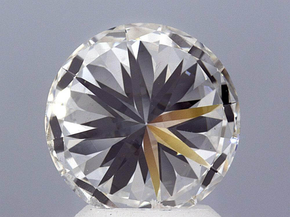 3.02 Carat Ideal Round Brilliant Lab Diamond Solitaire Engagement Ring - Shape of Brilliant