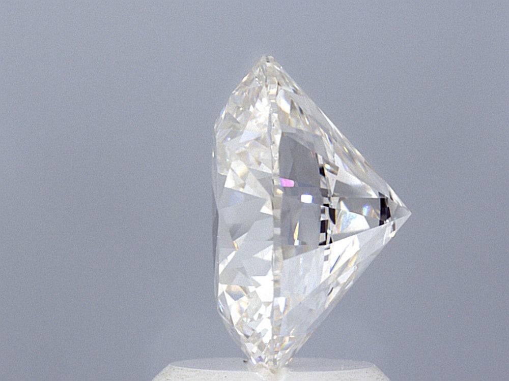 3.03 Carat Round Brilliant Lab Diamond Engagement Ring - Shape of Brilliant