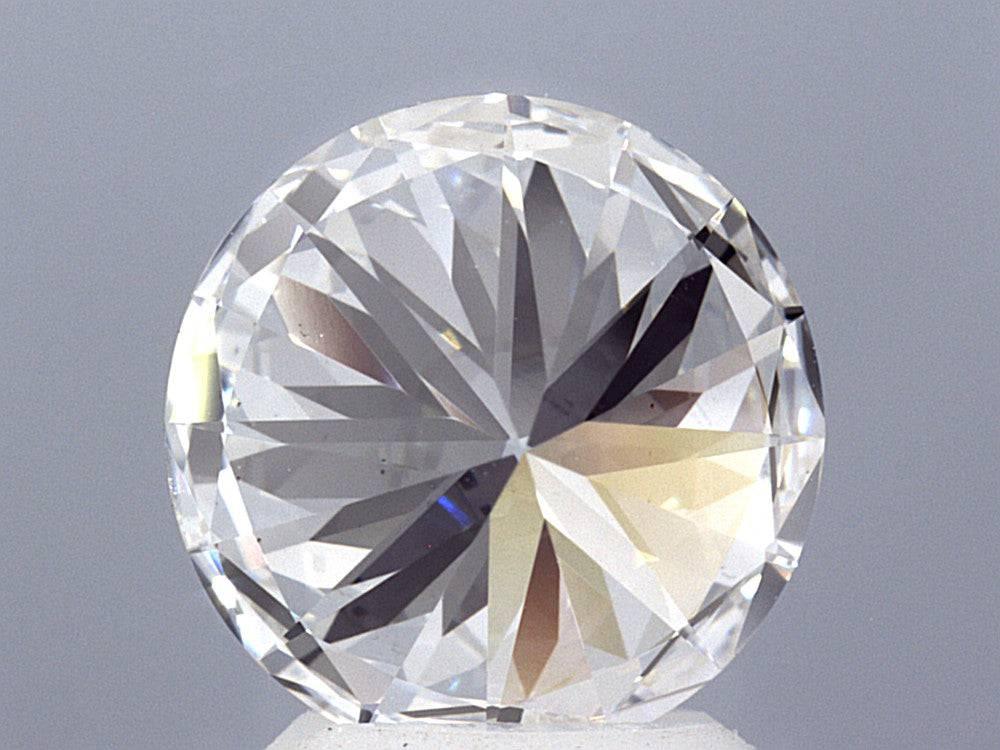 3.04 Carat Ideal Round Brilliant Lab Grown Diamond Engagement Ring - Shape of Brilliant