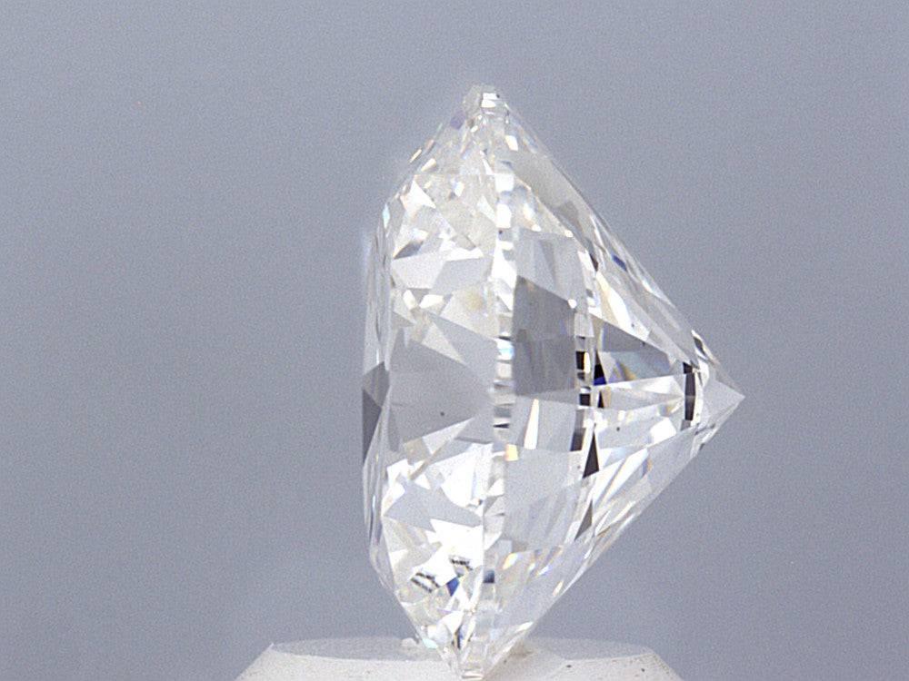 3.04 Carat Ideal Round Brilliant Lab Grown Diamond Engagement Ring - Shape of Brilliant