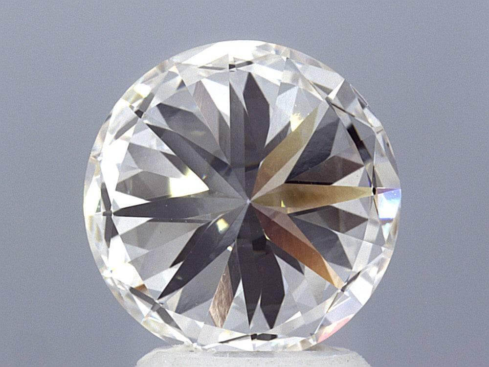 3.06 Carat Round Brilliant Lab Diamond Engagement Ring - Shape of Brilliant