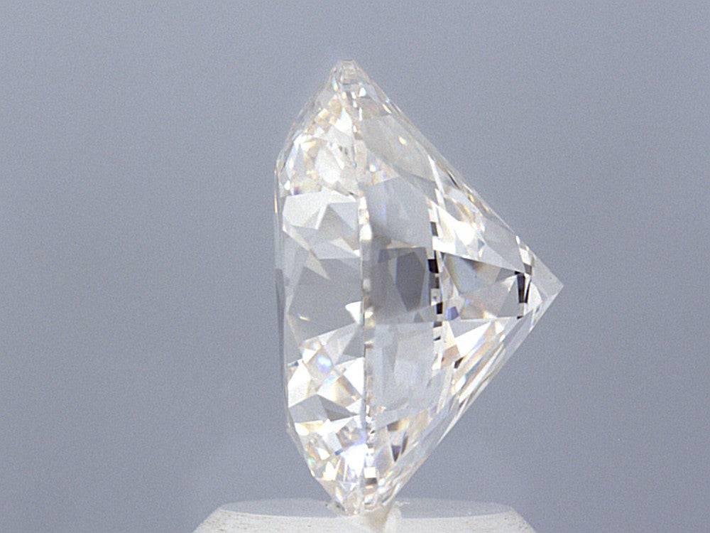 3.06 Carat Round Brilliant Lab Diamond Engagement Ring - Shape of Brilliant