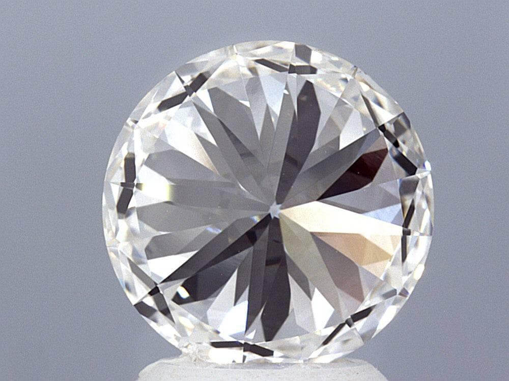 3.06 Carat Round Brilliant Lab Diamond Engagement Ring - Shape of Brilliant