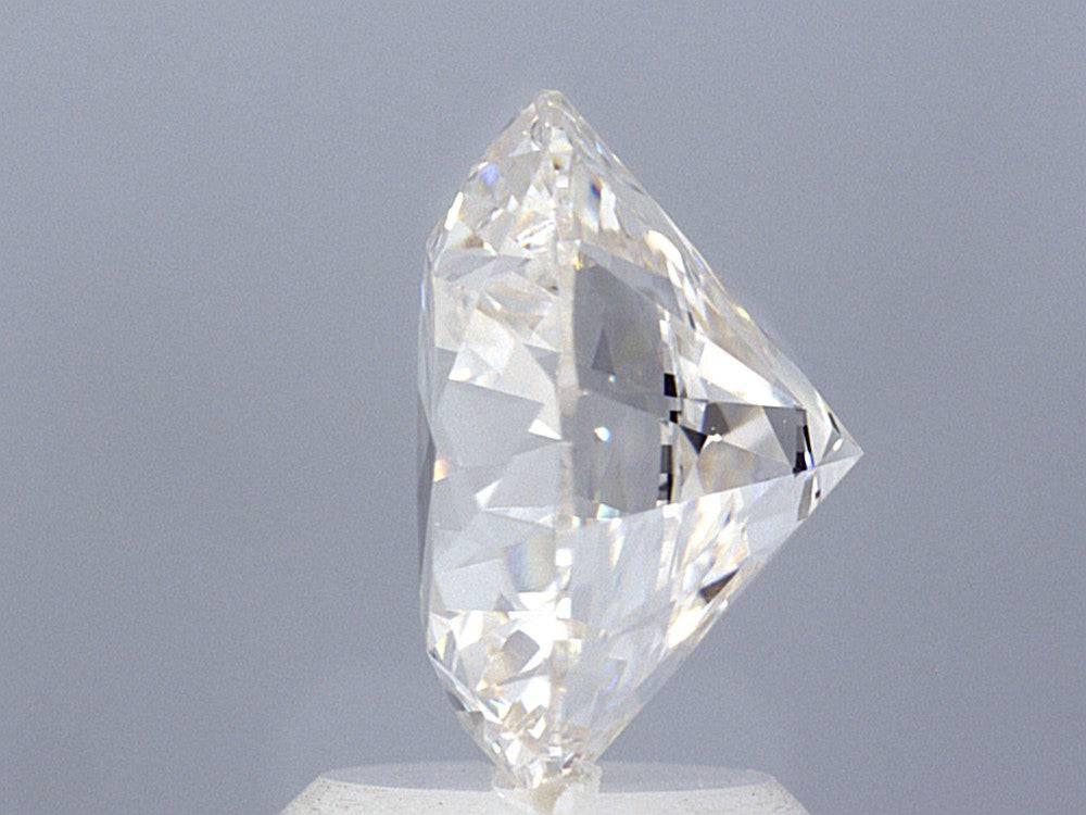 3.07 Carat Round Brilliant Lab Diamond Engagement Ring - Shape of Brilliant