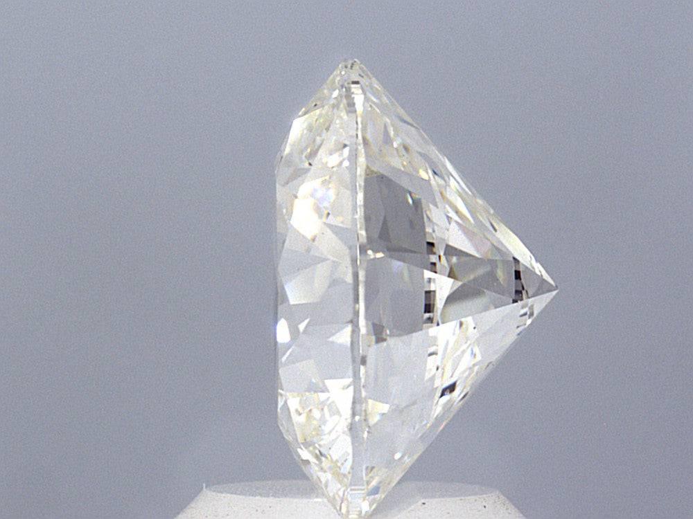 3.08 Carat Ideal Round Brilliant Lab Diamond Solitaire Engagement Ring - Shape of Brilliant