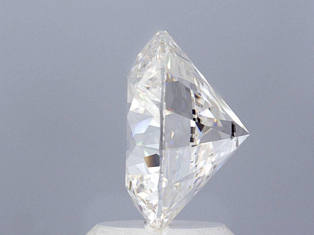 3.08 Carat Round Brilliant Lab Diamond Engagement Ring - Shape of Brilliant