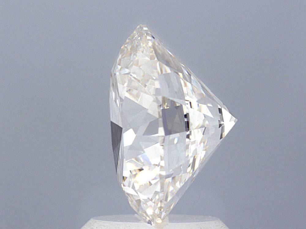 3.08 Carat Round Brilliant Lab Diamond Engagement Ring - Shape of Brilliant