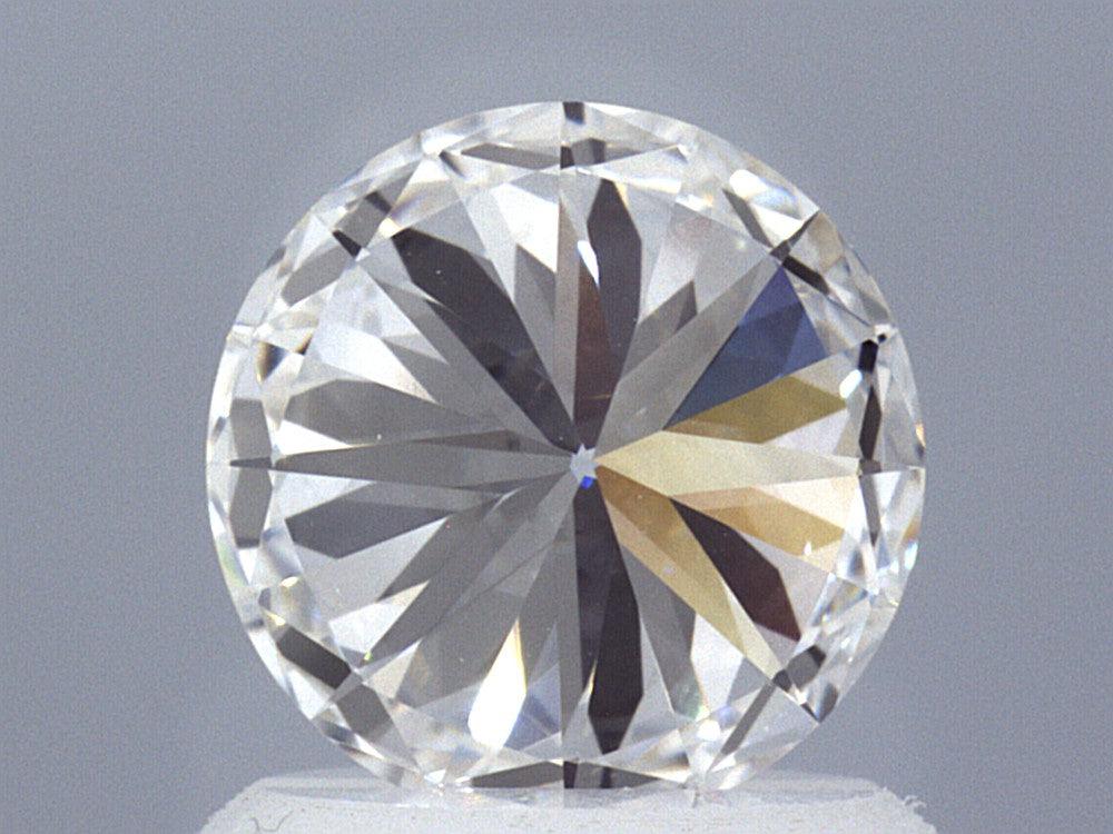 1.16 Carat Lab Created Round Brilliant Solitaire Engagement Ring - The Shape of Brilliant