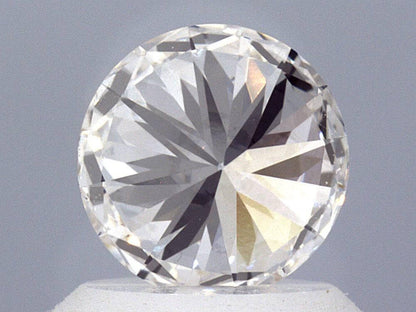 1.01 Carat Round Lab Created Diamond Ring - Shape of Brilliant