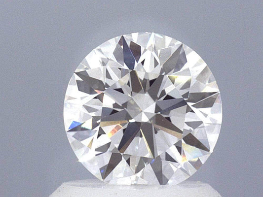 1.04 Carat Round Brilliant Lab Created Diamond Ring - Shape of Brilliant