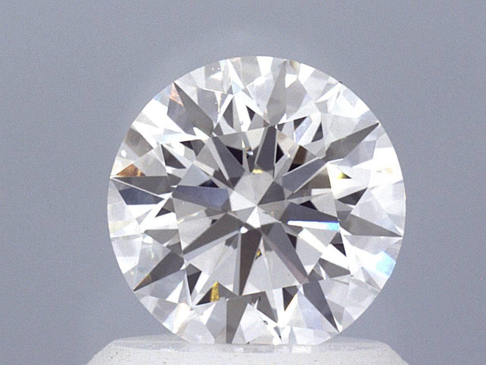 1.04 Carat Round Brilliant Lab Diamond Engagement Ring - Shape of Brilliant