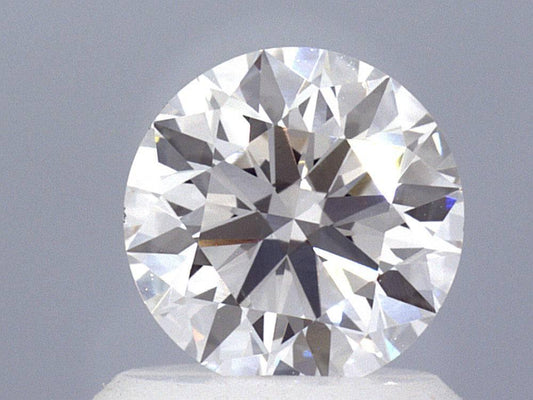 1.05 Carat Round Brilliant Lab Created Diamond Ring - Shape of Brilliant