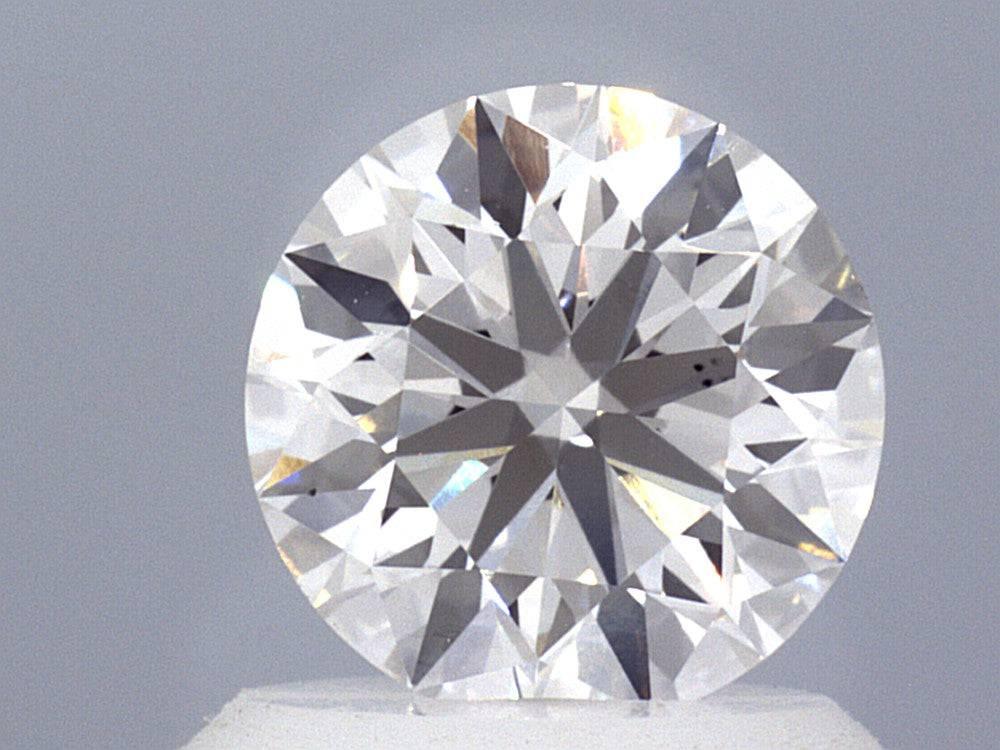 1.05 Carat Round Brilliant Lab Grown Diamond Ring - Shape of Brilliant