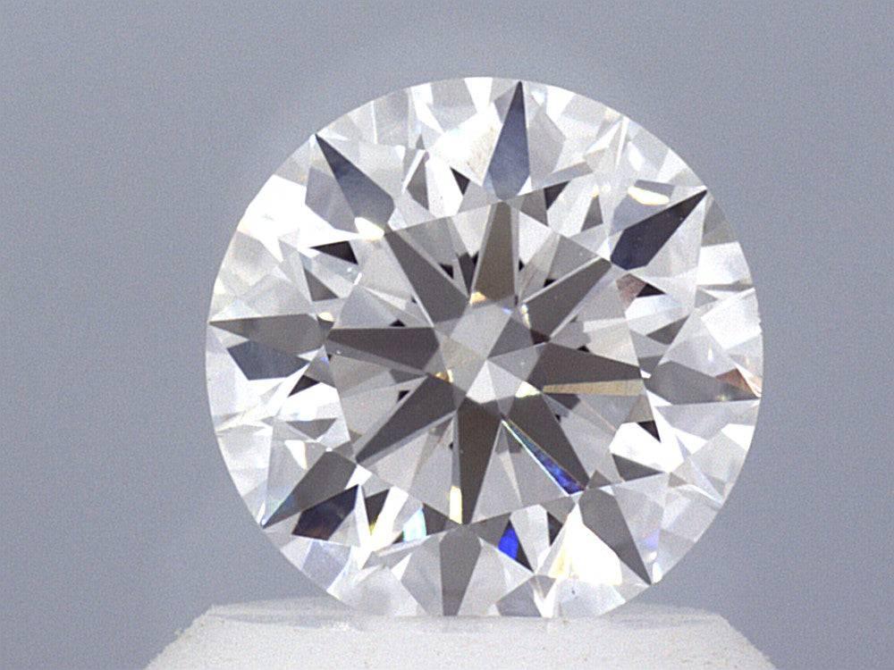 1.06 Carat Round Brilliant Lab Created Diamond Ring - Shape of Brilliant