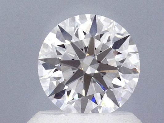 1.06 Carat Round Brilliant Lab Created Diamond Ring - Shape of Brilliant