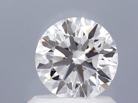 1.06 Carat Round Brilliant Lab Created Diamond Ring - Shape of Brilliant