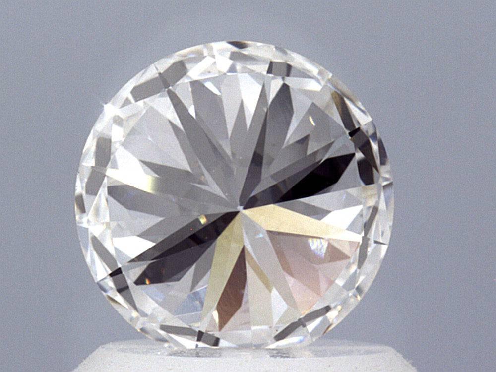 1.06 Carat Round Brilliant Lab Diamond Engagement Ring - Shape of Brilliant