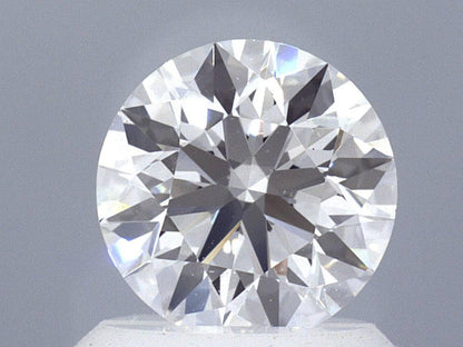 1.06 Carat Round Brilliant Lab Diamond Solitaire Engagement Ring - Shape of Brilliant