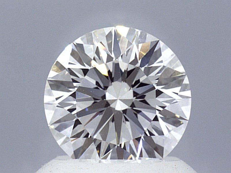 1.06 Carat Round Brilliant Lab Grown Diamond Solitaire Ring - Shape of Brilliant