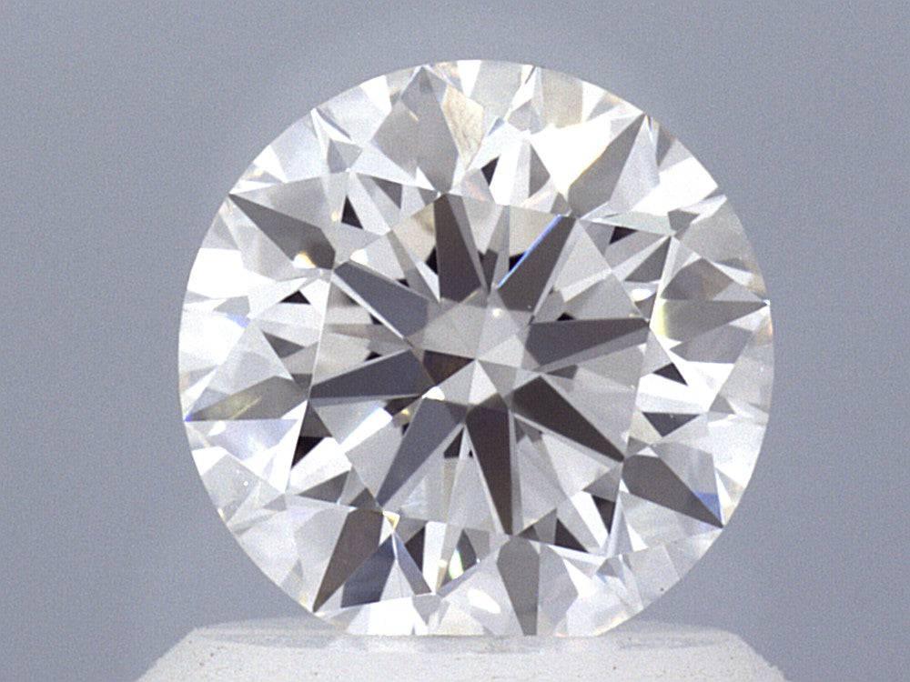 1.08 Carat Round Brilliant Lab Diamond Engagement Ring - Shape of Brilliant