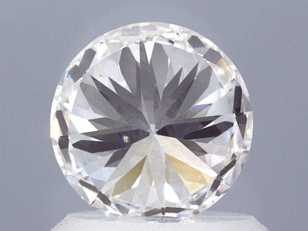 1.09 Carat Round Brilliant Lab Created Diamond Ring - Shape of Brilliant