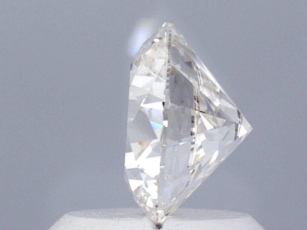 1.09 Carat Round Brilliant Lab Created Diamond Ring - Shape of Brilliant