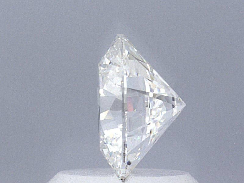 1.1 Carat Round Brilliant Lab Created Diamond Solitaire Ring - Shape of Brilliant