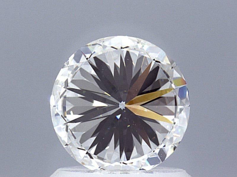 1.12 Carat Round Brilliant Lab Grown Diamond Solitaire Ring - Shape of Brilliant
