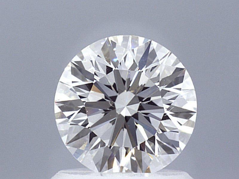 1.13 Carat Lab Created Diamond Engagement Ring - Shape of Brilliant