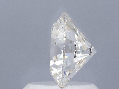 1.24 Carat Lab Created Round Brilliant Diamond Solitaire Ring - Shape of Brilliant