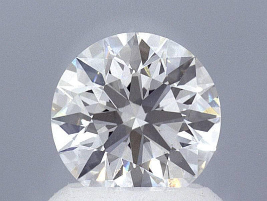 1.26 Carat Ideal Round Brilliant Lab Grown Diamond Engagement Ring - Shape of Brilliant