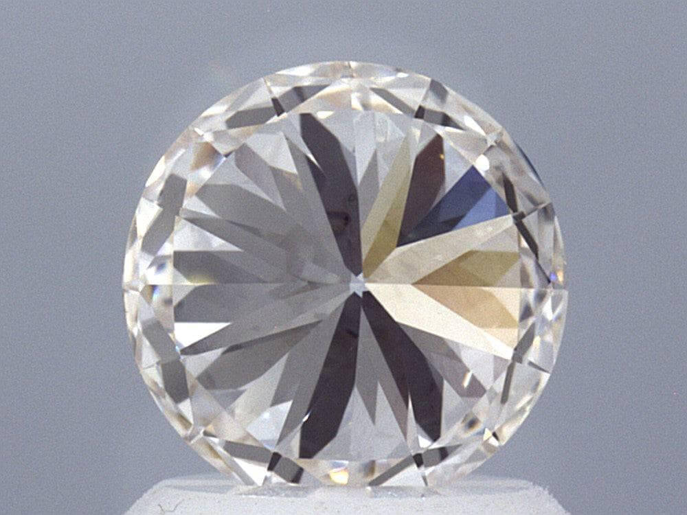 1.27 Carat Lab Created Round Brilliant Diamond Engagement Ring - Shape of Brilliant