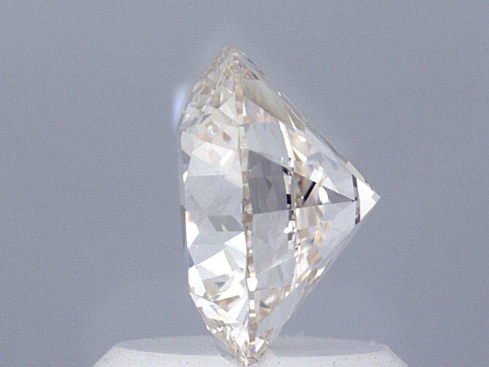 1.27 Carat Lab Created Round Brilliant Diamond Engagement Ring - Shape of Brilliant