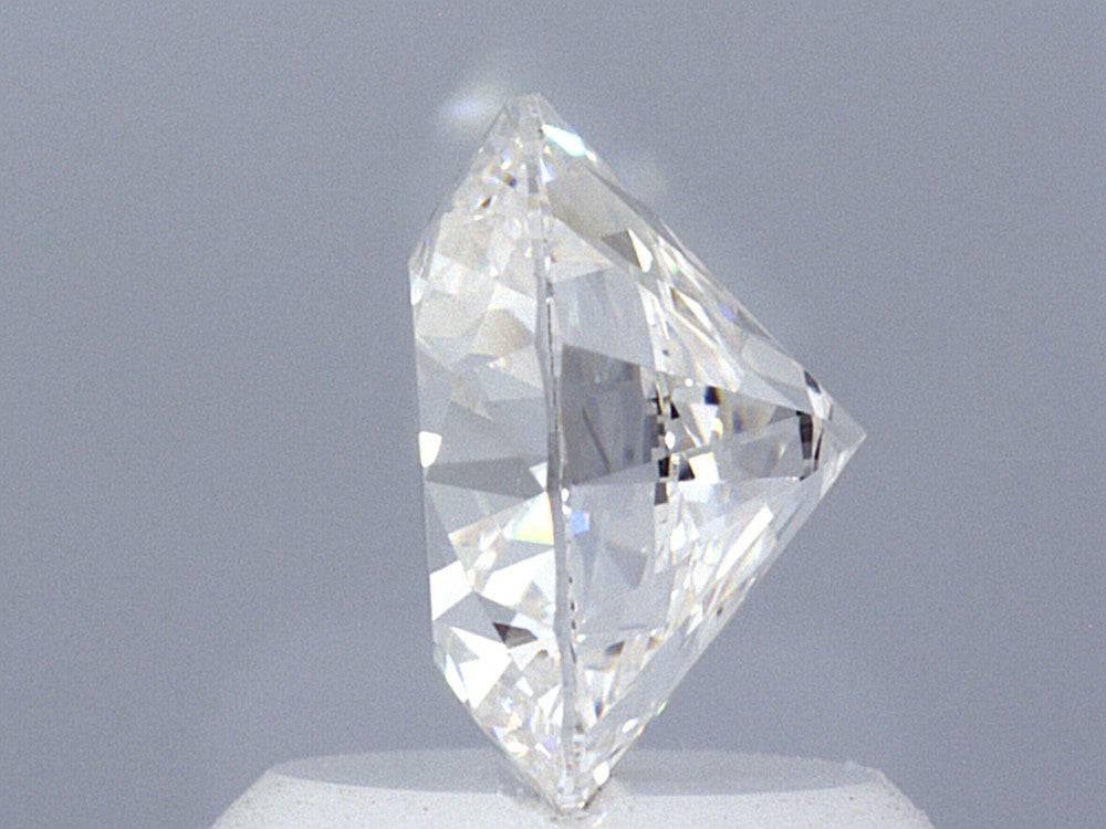 1.29 Carat Lab Created Round Brilliant Diamond Engagement Ring - Shape of Brilliant