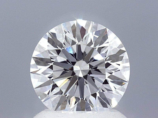 1.59 Carat Round Brilliant Lab Grown Diamond Solitaire Ring - Shape of Brilliant