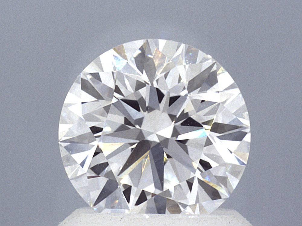 1.81 Carat White Gold Lab Created Diamond Engagement Ring - Shape of Brilliant
