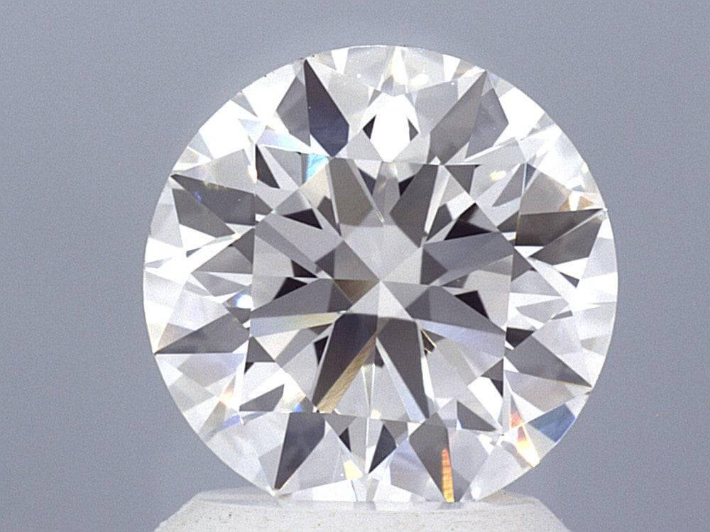 2.02 Carat Round Brilliant Lab Diamond Solitaire Engagement Ring - Shape of Brilliant