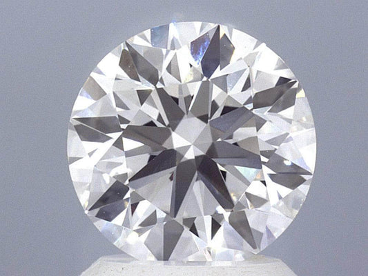 2.03 Carat Lab Created Diamond Engagement Ring - Shape of Brilliant