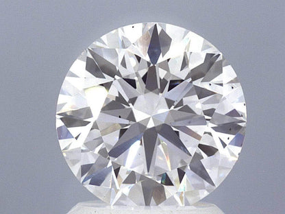 2.03 Carat Round Brilliant Lab Grown Diamond Ring - Shape of Brilliant