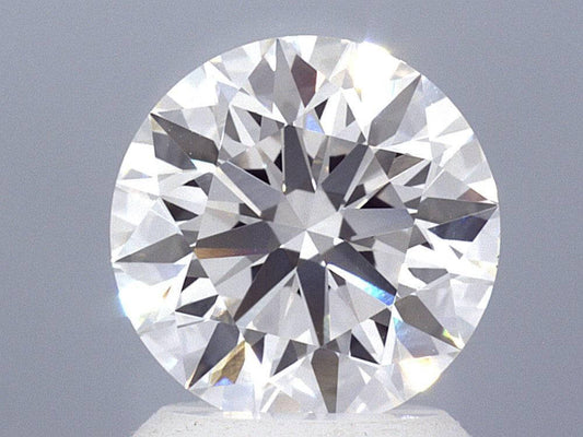 2.05 Carat Round Brilliant Lab Created Diamond Ring - Shape of Brilliant