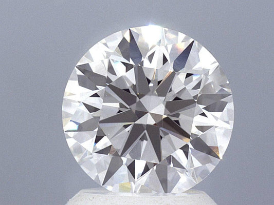 2.06 Carat Round Brilliant Lab Grown Diamond Ring - Shape of Brilliant