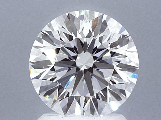 2.07 Carat Lab Created Diamond Engagement Ring - Shape of Brilliant