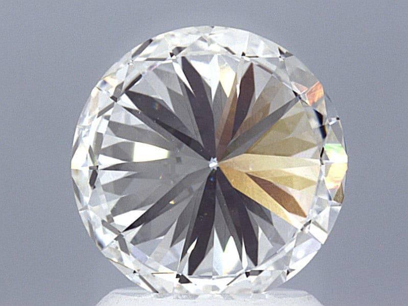 2.07 Carat Lab Created Diamond Engagement Ring - Shape of Brilliant