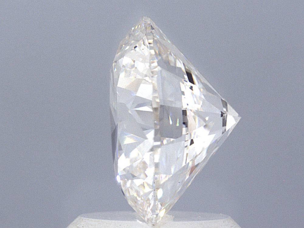 2.09 Carat Lab Created Diamond Engagement Ring - Shape of Brilliant