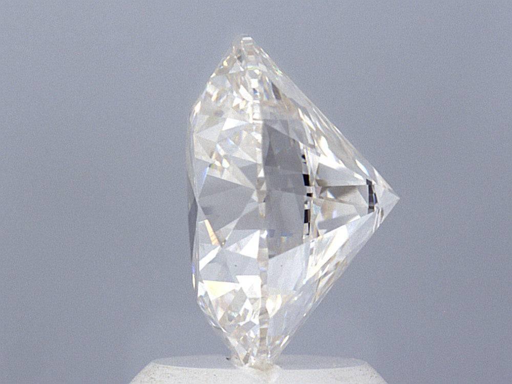 3.07 Carat Round Brilliant Lab Grown Diamond Ring - Shape of Brilliant