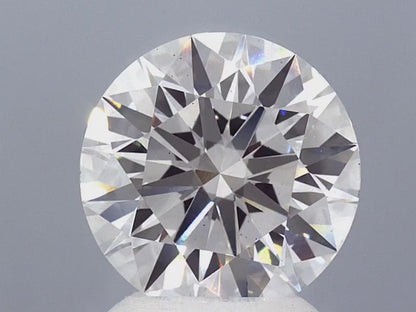 3.08 Carat Ideal Round Brilliant Lab Grown Diamond