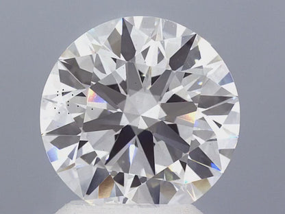 3.01 Carat Ideal Round Brilliant Lab Diamond