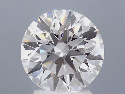 3.08 Carat Round Brilliant Lab Diamond