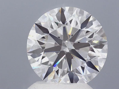 3.01 Carat Ideal Round Brilliant Lab Diamond